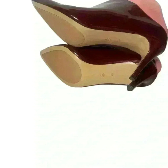 Halogen Atlantic-Pacific Black Andi Stiletto Pointy Toe Mule Shoes 8 M - Picture 7 of 11